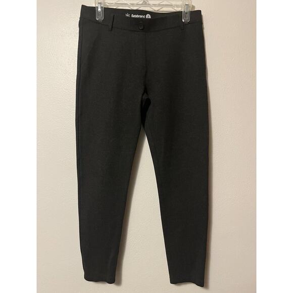 Betabrand Pants - Betabrand Charcoal Skinny Leg Yoga Dress Pants Womens Sz Medium Petite W1166-CH